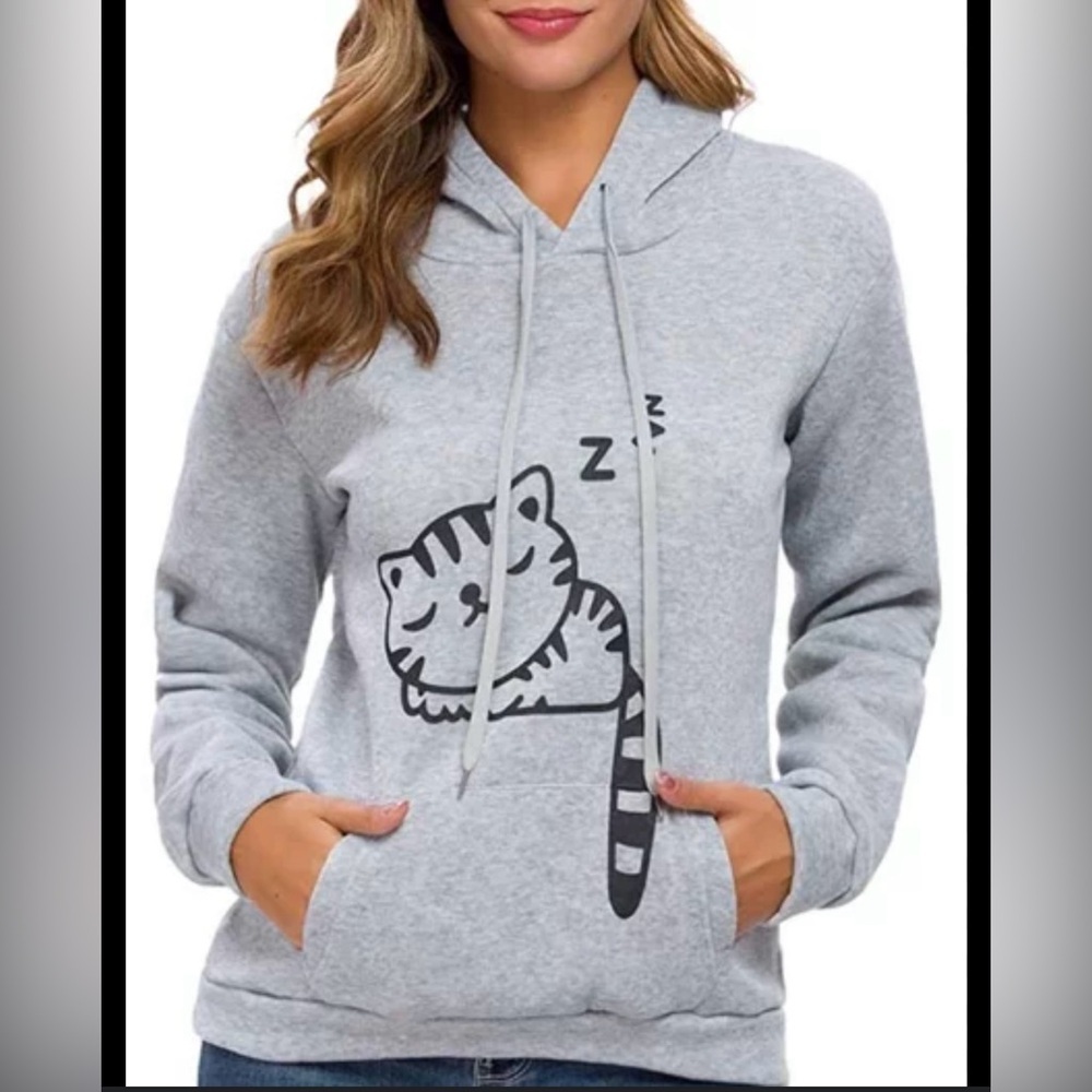 Sleeping Kitty Hoodie